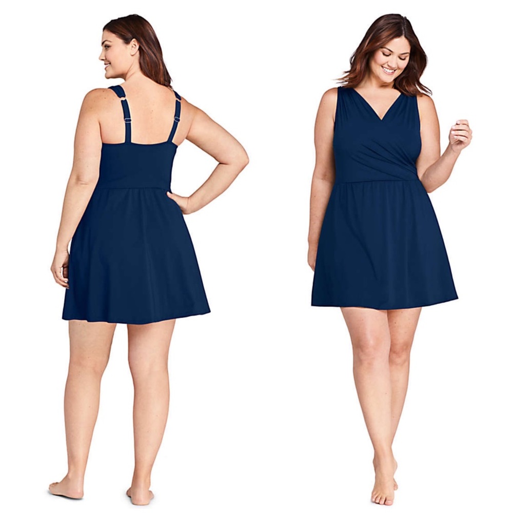 NWOT Lands End swim Dress